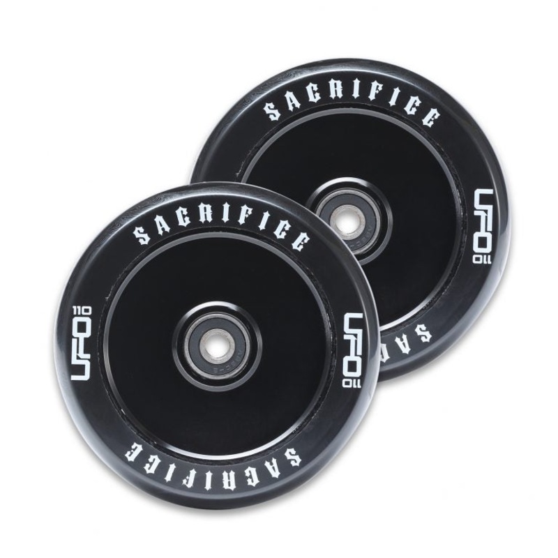 Sacrifice UFO 110mm Black Black Scooter Wheel Single