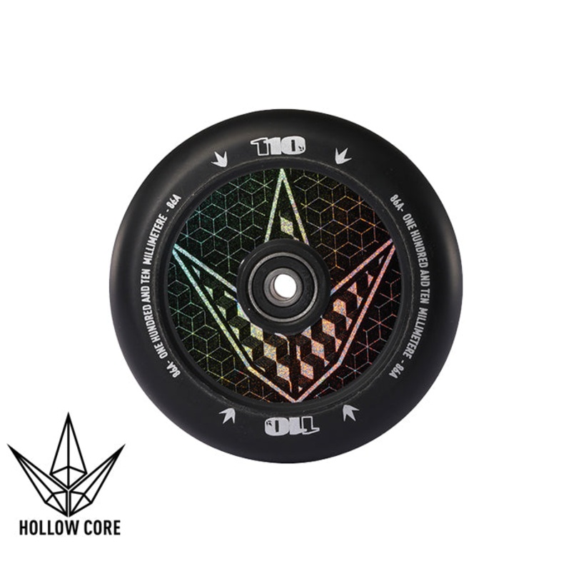 Envy Hollowcore Hologram Geo Black 110mm Scooter Wheel Single