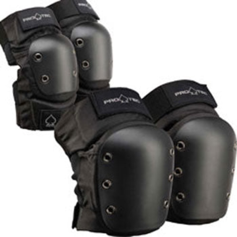 Pro-Tec Street Black Knee & Elbow Pad Set