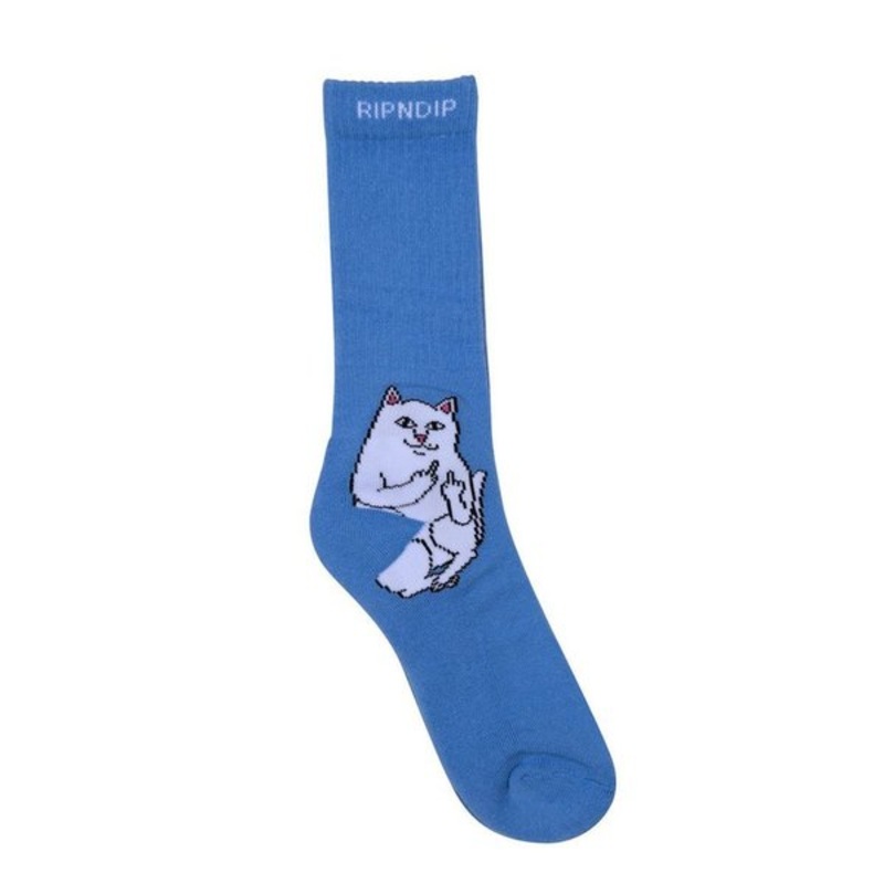 Rip N Dip Lord Nermal Baby Blue Socks
