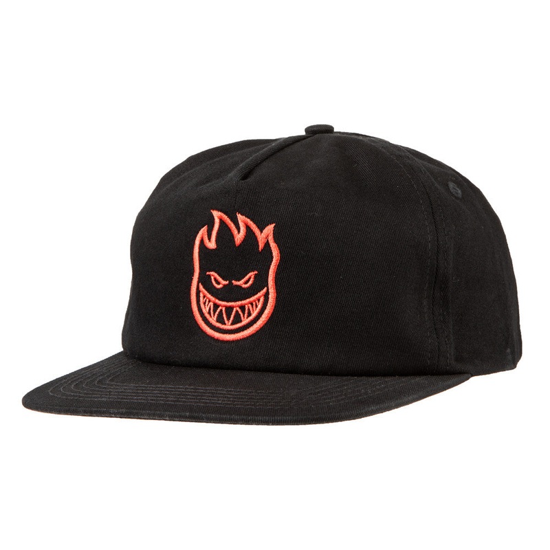 Spitfire Adjustable Bighead Black/Red Cap