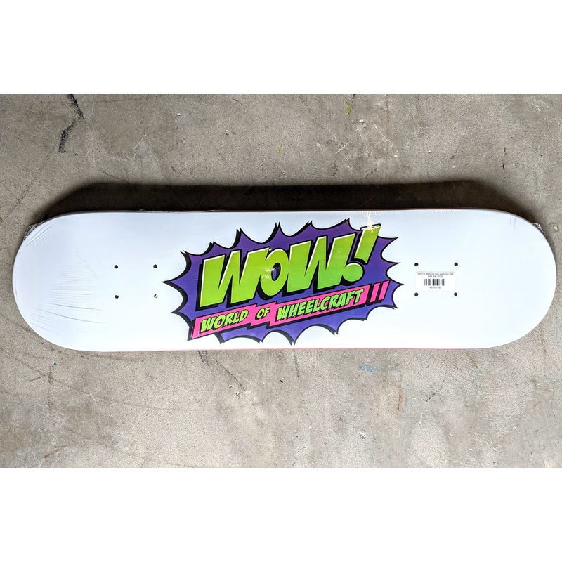 WOW Team Logo 8.5" Skateboard Deck