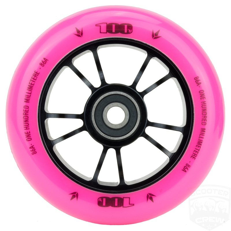 Envy Pink 100mm Scooter Wheel Single