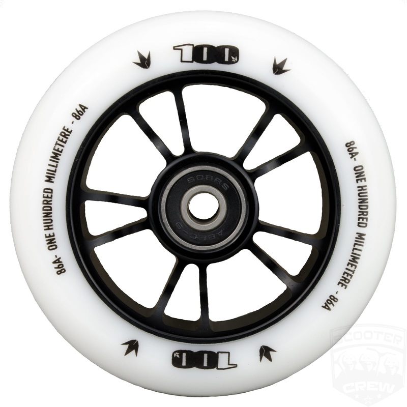 Envy White 100mm Scooter Wheel Single