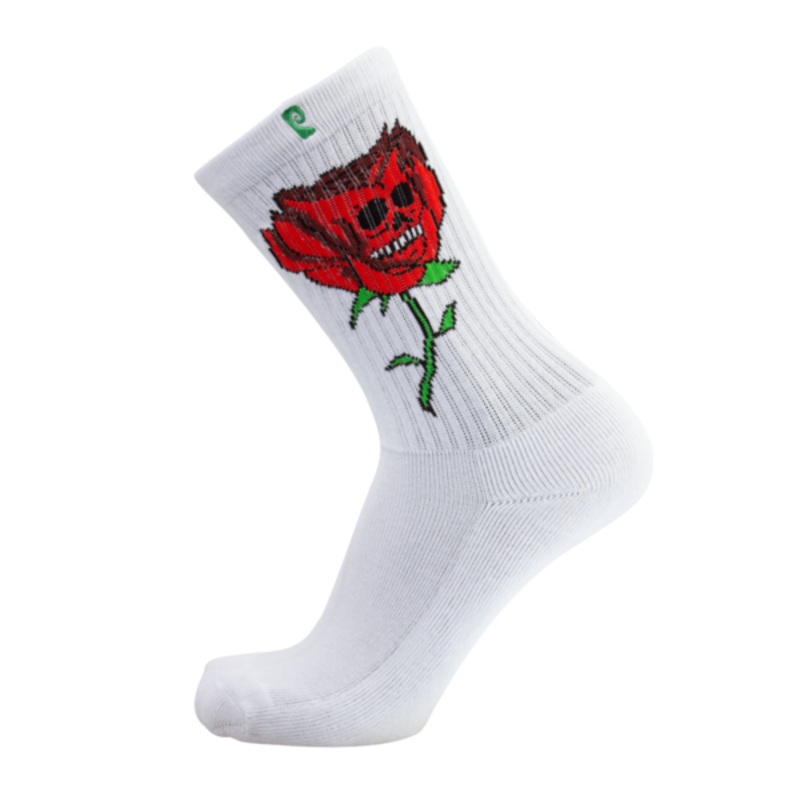 Psockadelic Ellington White Socks