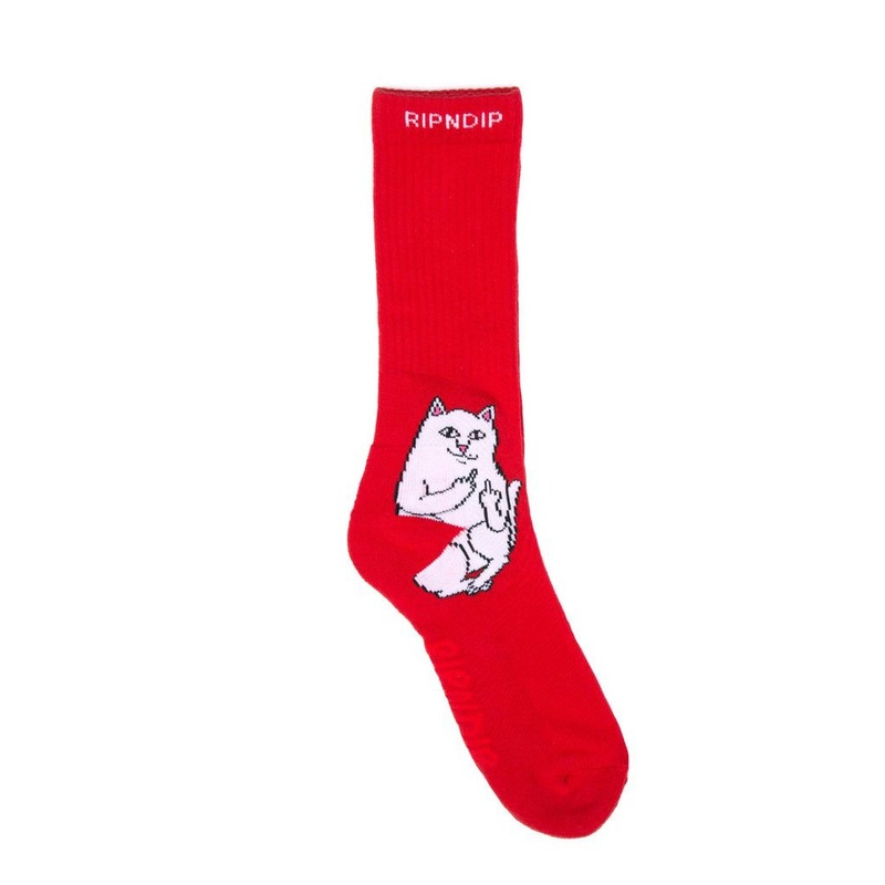 Rip N Dip Lord Nermal Red Socks