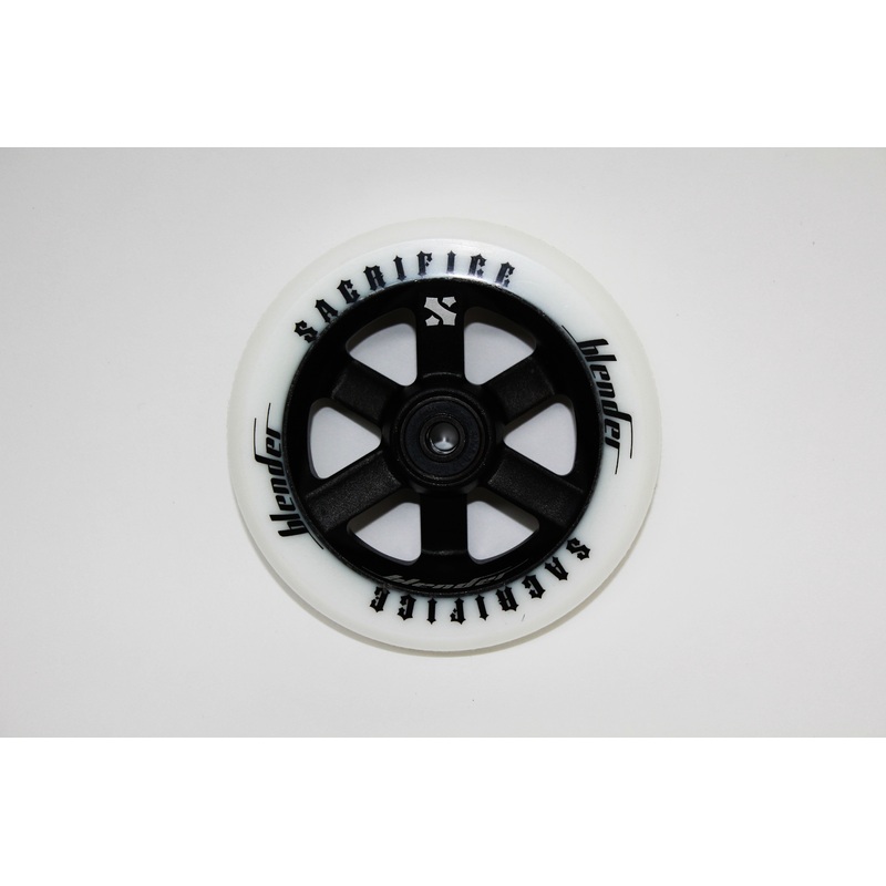 Sacrifice Blender 110mm White Black Scooter Wheel Single