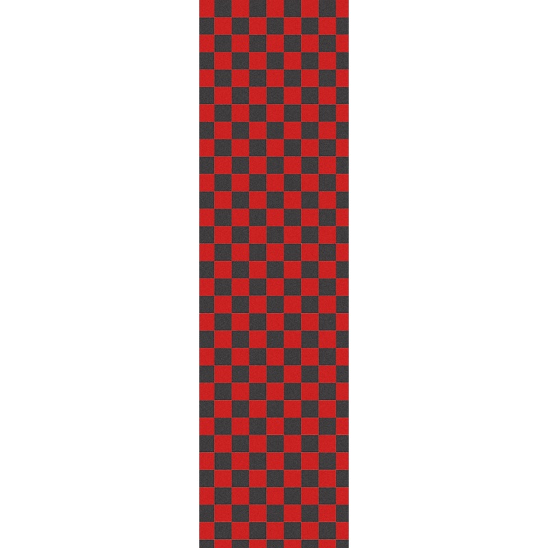 Fruity Black/Red Check Skateboard Griptape