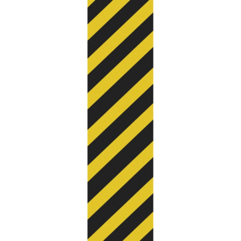 Fruity Hazard Black/Yellow Skateboard Griptape