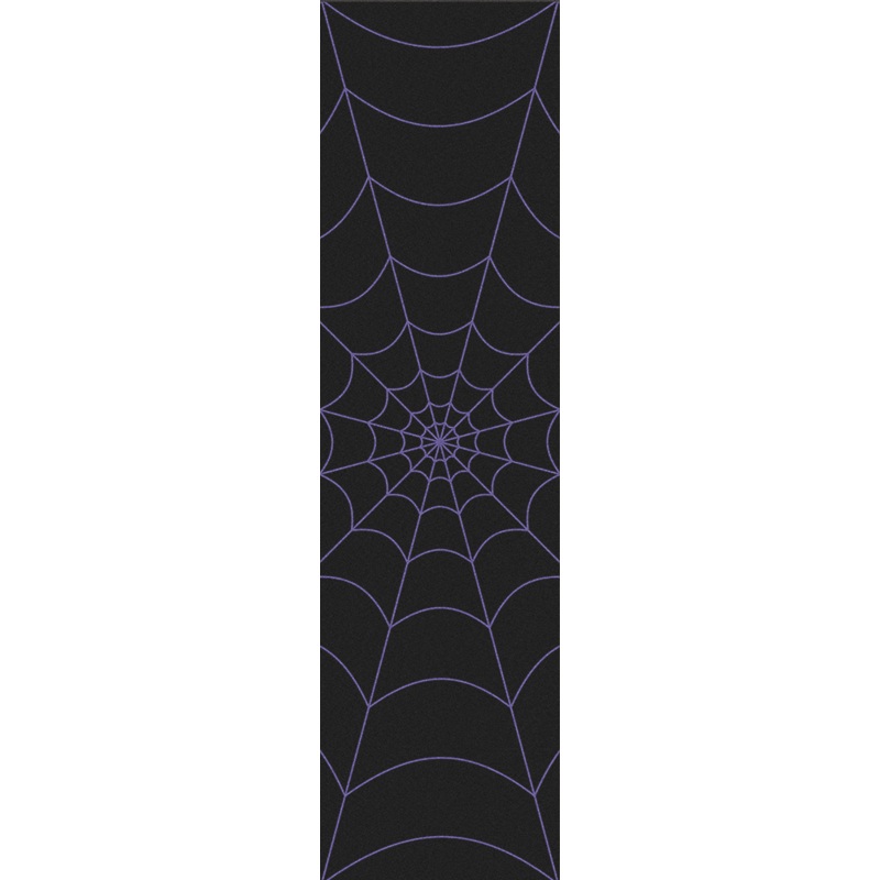 Fruity Spider Web Purple Skateboard Griptape