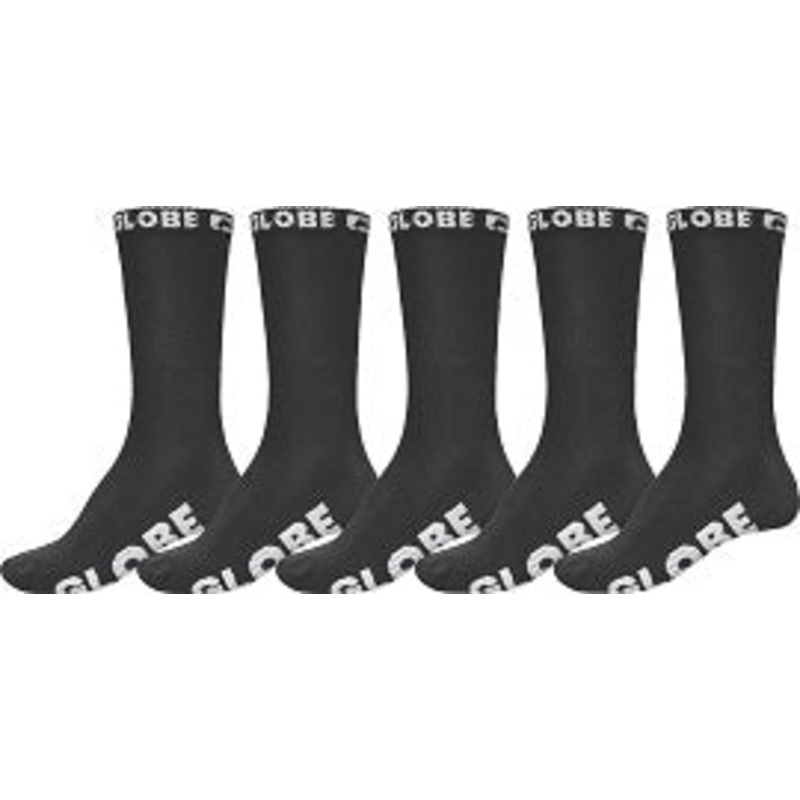 Globe Blackout 2-8US 5 Pack Socks