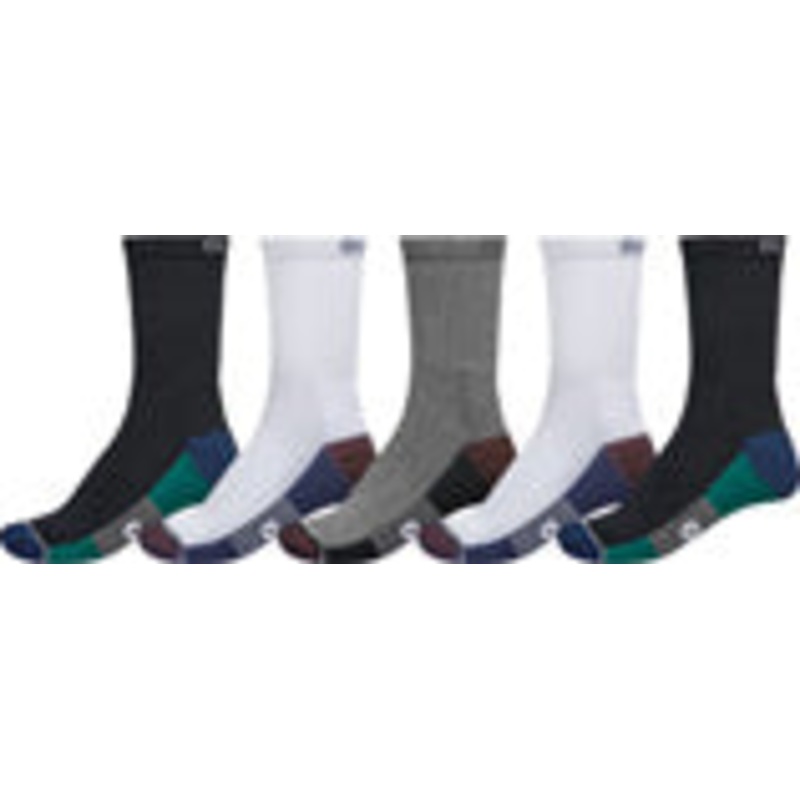 Globe Evan Crew Sport 7-11US 5 Pack Socks