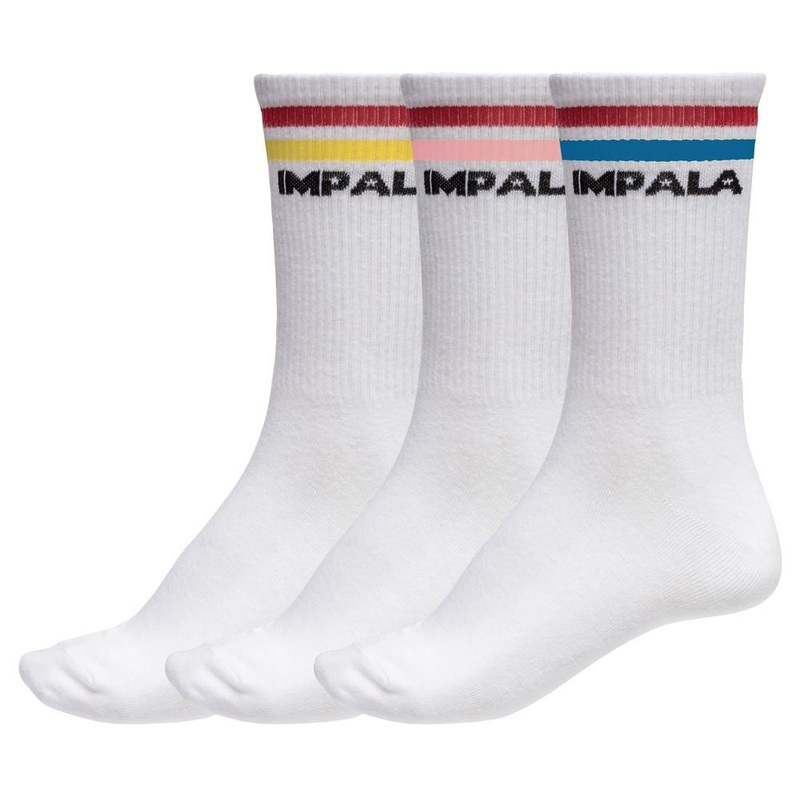 Impala Stripe 3 Pack Socks