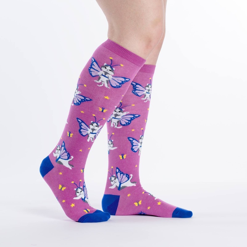 Sock It To Me Catterfly Adult Knee Socks