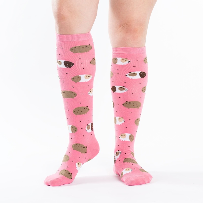 Sock It To Me Guinea Piggin' Adult Knee Socks