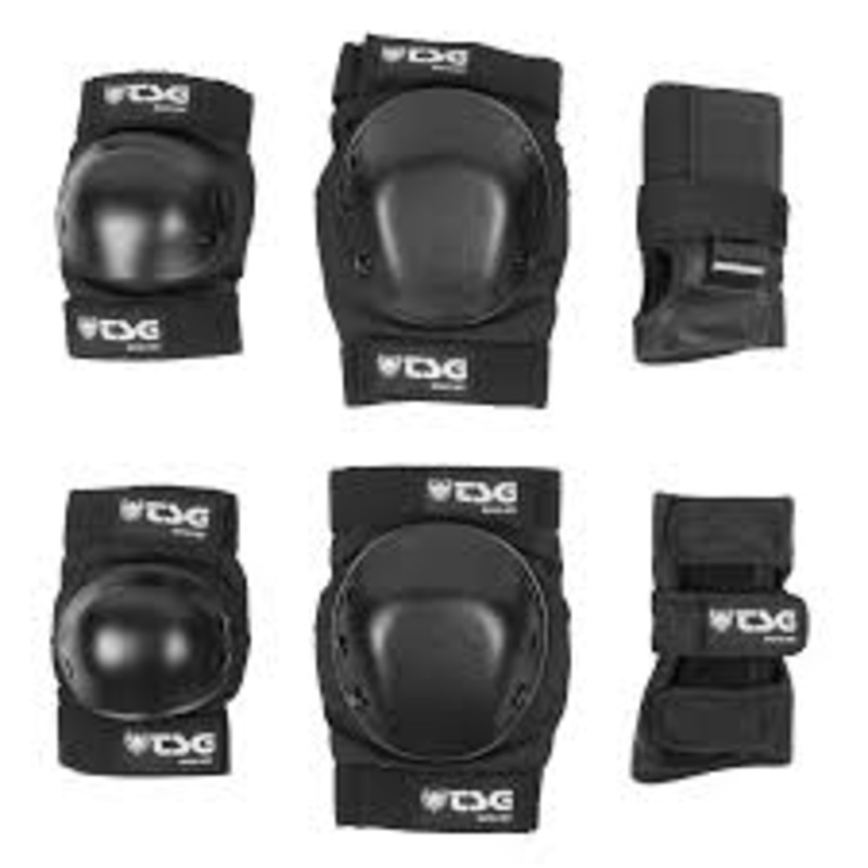 TSG Basic Black 3 Pad Set