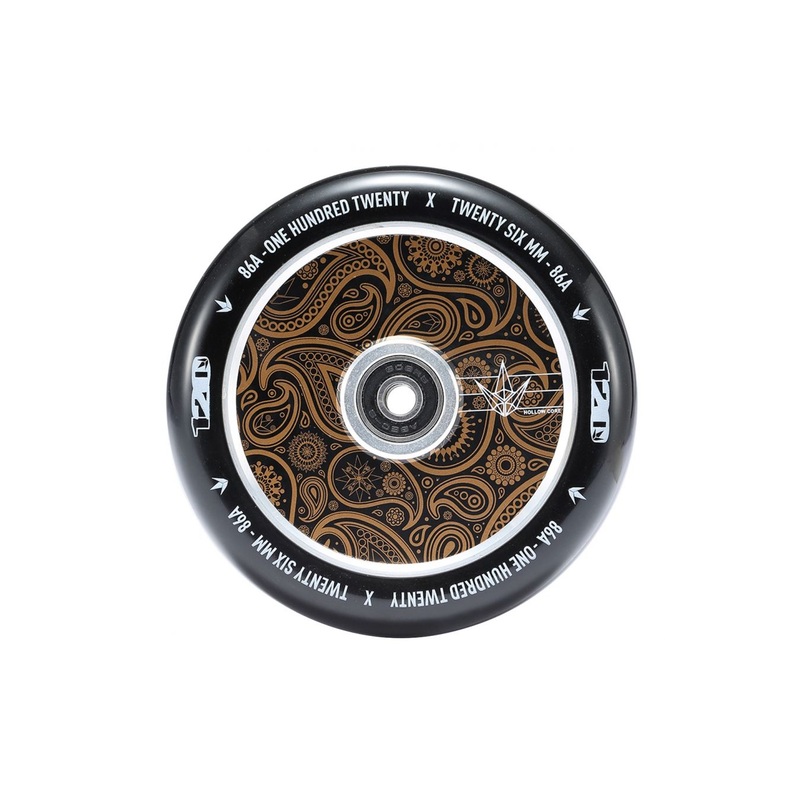 Envy Hollowcore Gold Bandana 120mm Scooter Wheel Single