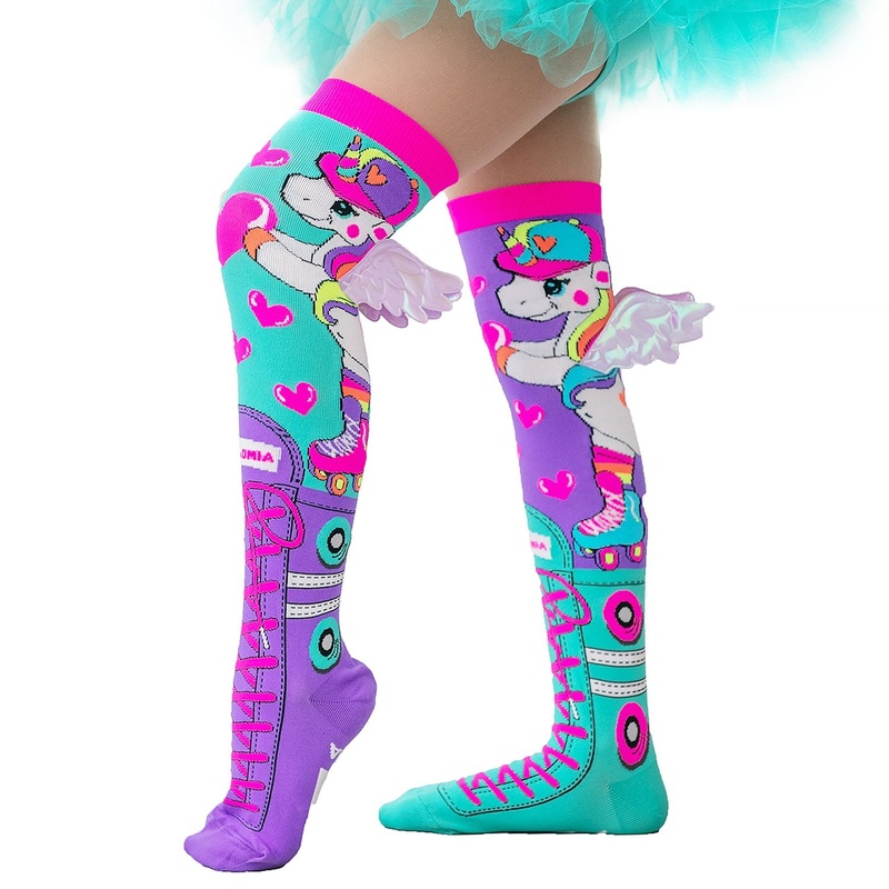 Madmia Skatercorn With Wings Adult Knee Socks
