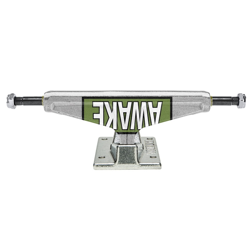 Venture Hi Motto Green 5.2" Pair Skateboard Trucks