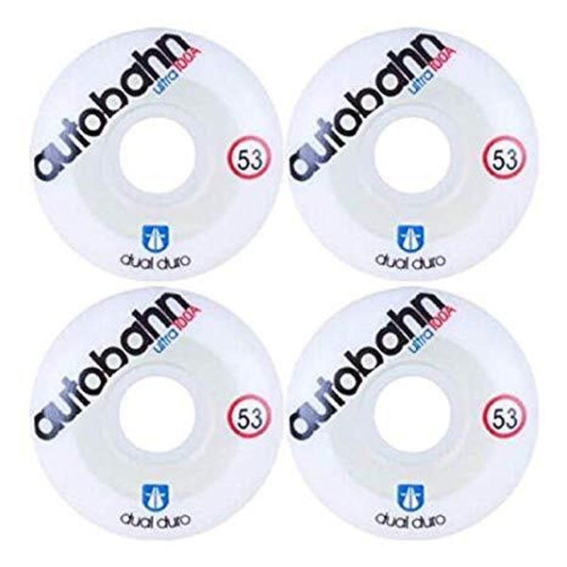 Autobahn Dual Duro Ultra 52mm 100a Skateboard Wheels