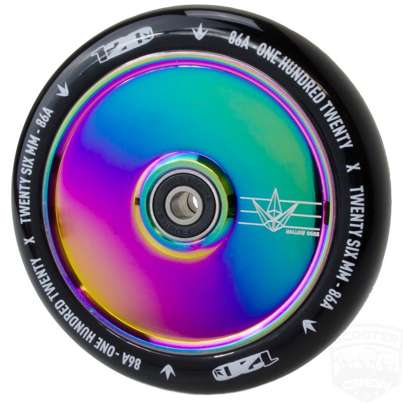 Envy Hollowcore Oil Slick 120mm Scooter Wheel Single