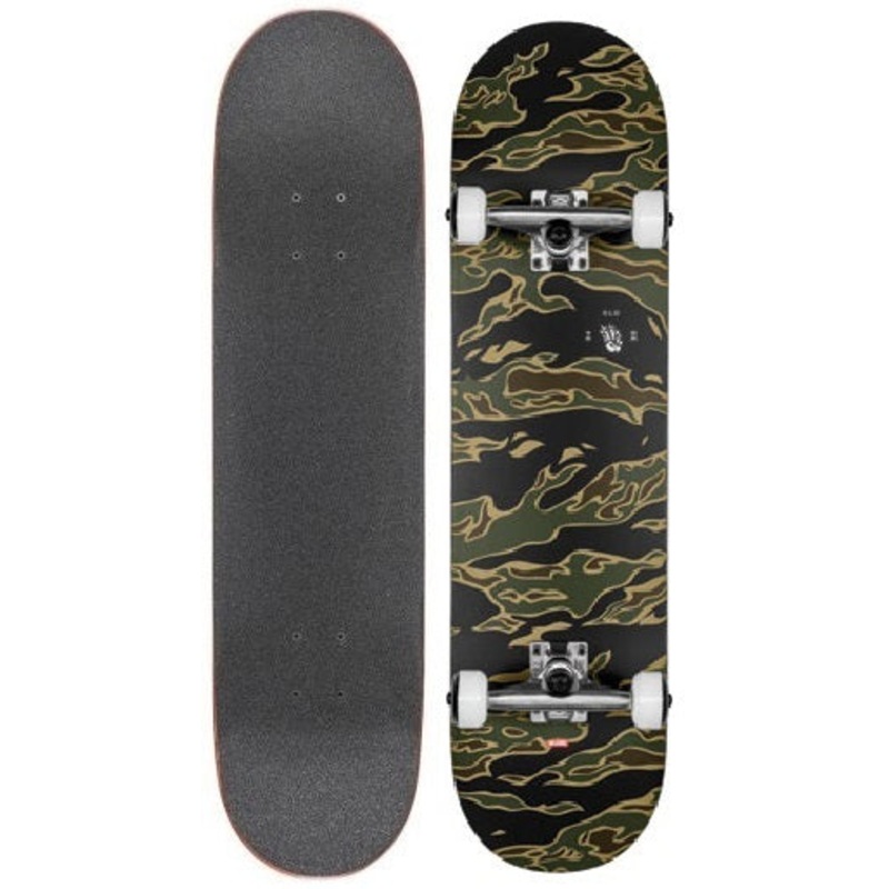 G1 Full On Tiger Camo 8.0" Complete Skateboard