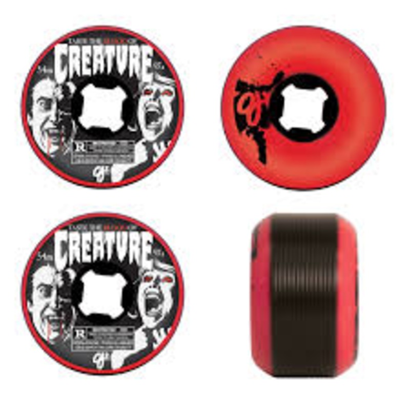 Oj's Creature Bloodsuckers 54mm/97A Skateboard Wheels