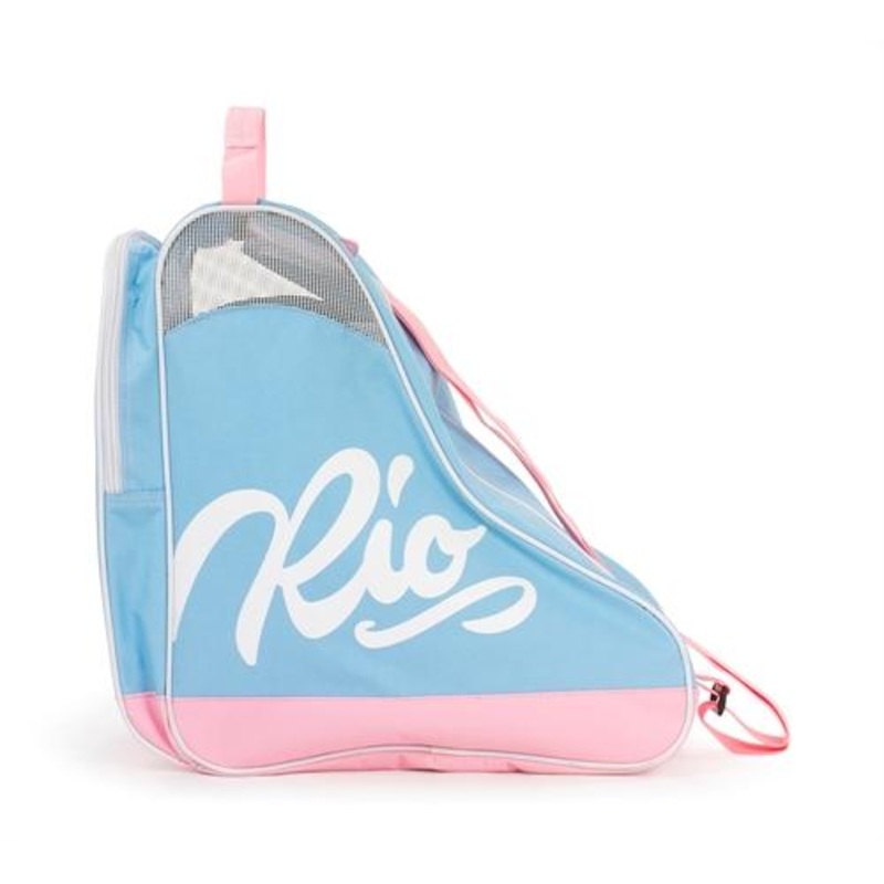 Rio Roller 'Script' Blue/Pink Skate Bag