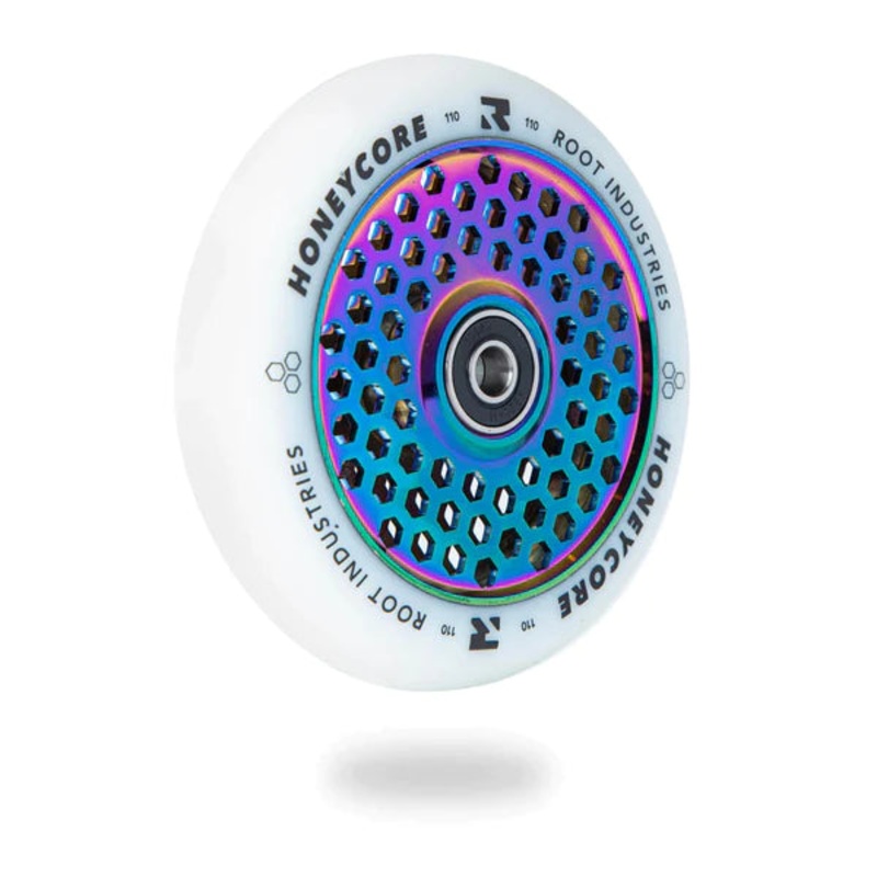 Root Industries Honeycore 110mm White Rocket Scooter Wheel Single