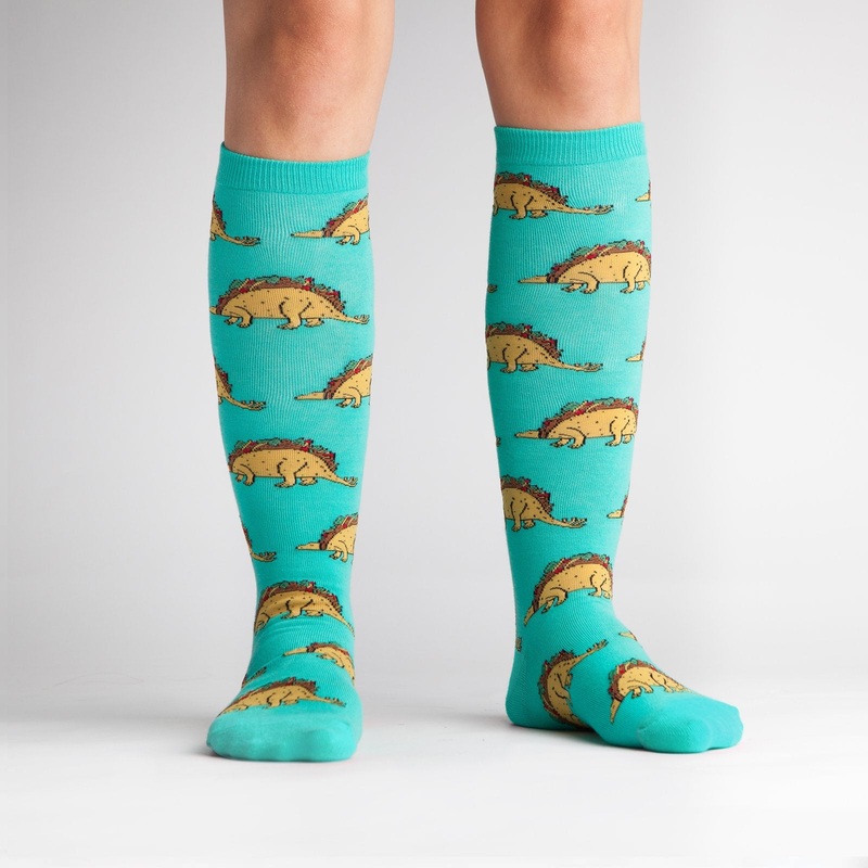 Sock It To Me Tacosaurus Adult Knee Socks