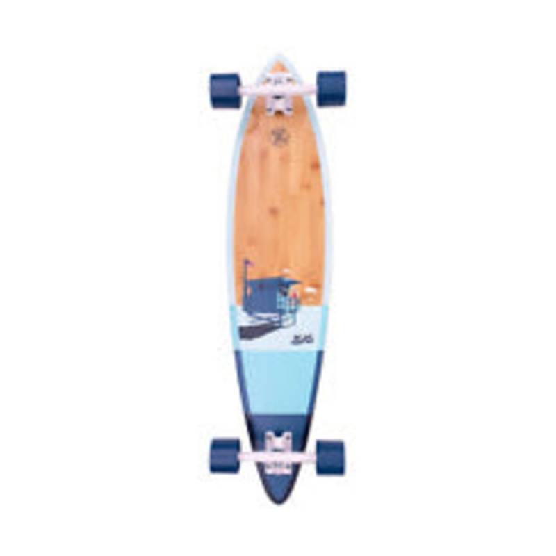 Z Flex 'Bamboo' Pintail 38" Complete Longboard