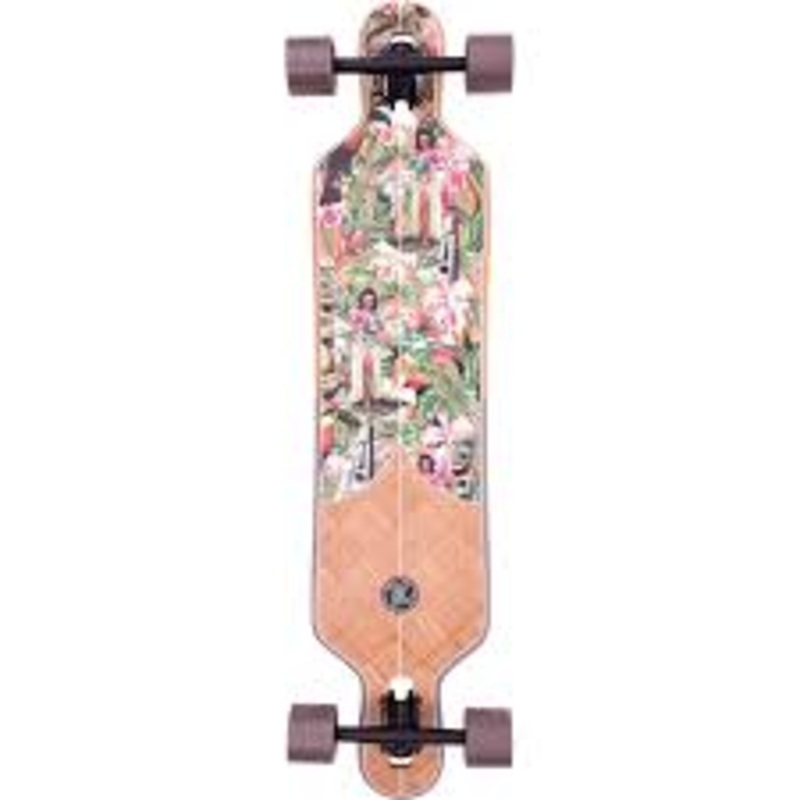 Z Flex Banana Train 41.5 Drop Through Longboard