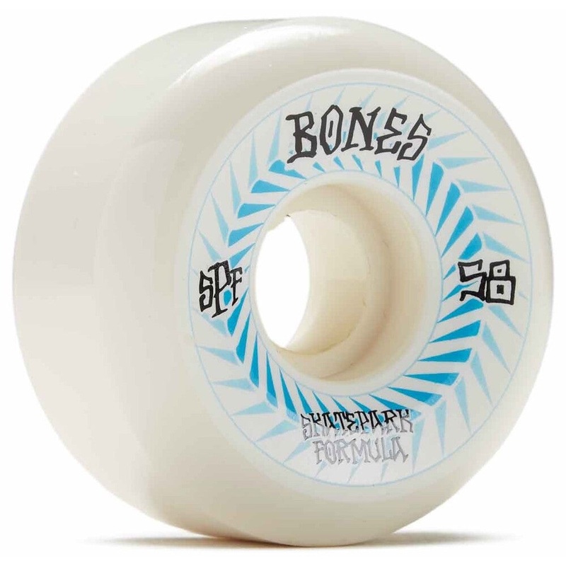 Bones SPF Spines Sidecut 58mm/84b Skateboard Wheels