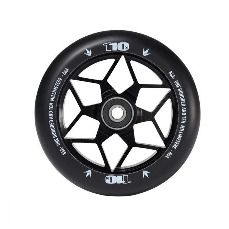 Envy Diamond Black 110mm Scooter Wheel Single