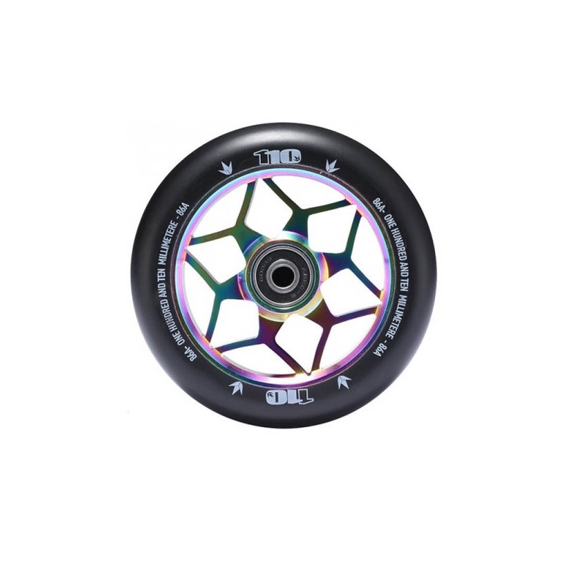 Envy Diamond OilSlick/Blk 110mm Scooter Wheel Single