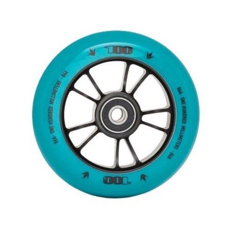 Envy Teal 100mm Scooter Wheel Single