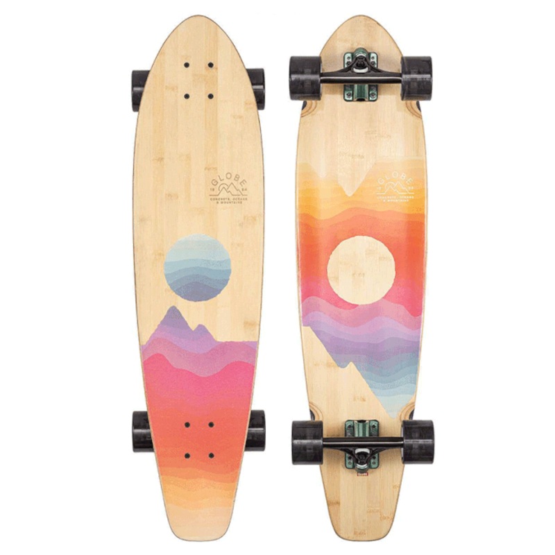 Globe Arcadia Bamboo/Mountains 36" Complete Longboard