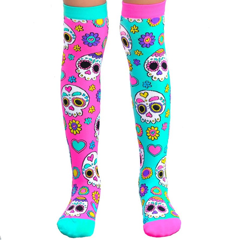 Madmia Sugar Skull Adult Knee Socks
