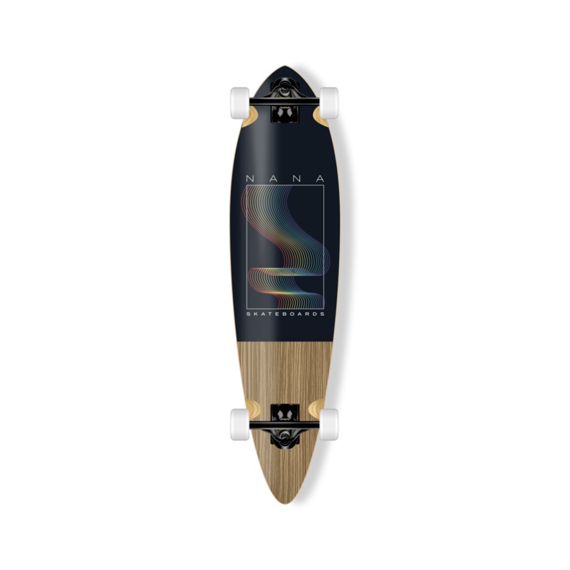 Nana Tallie Playback Black 36" Complete Longboard