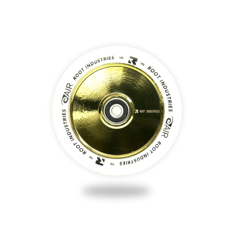 Root Industries Air 110mm White Gold Rush Scooter Wheel Single