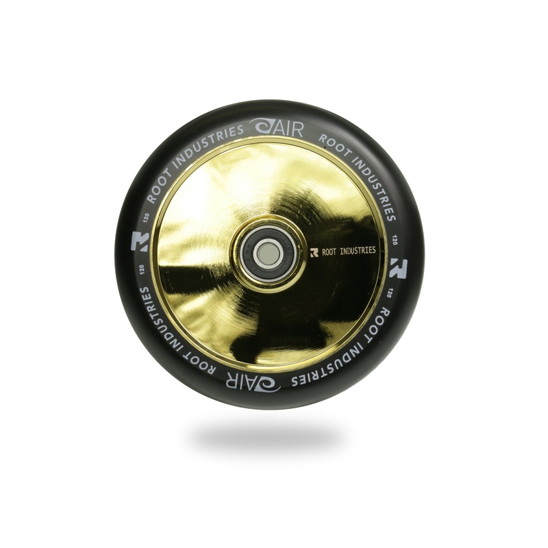 Root Industries Air 120mm Black Gold Rush Scooter Wheel Single