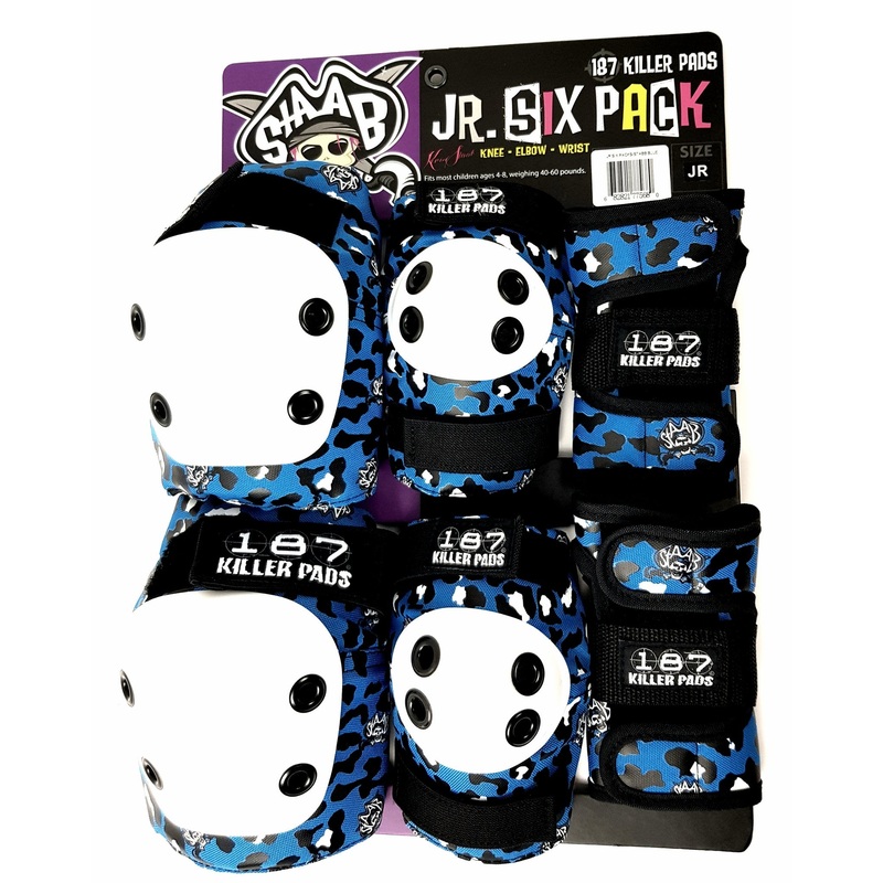 187 Six Pack Staab Junior Blue 3 Pad Set