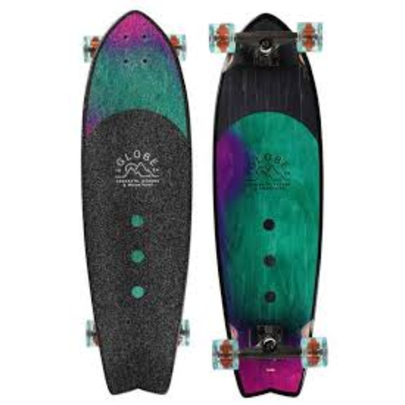 Globe Chromantic Washed Aqua 33" Complete Cruiser Skateboard