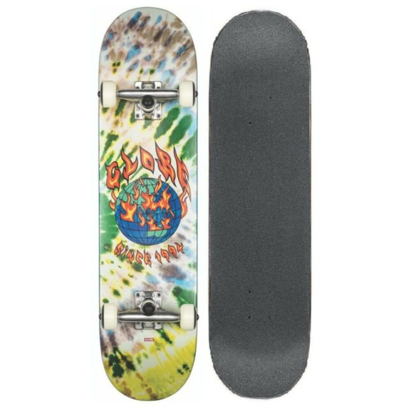 Globe G1 Ablaze Tie-Dye 7.75" Complete Skateboard