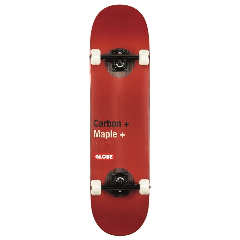 Globe G3 Bar Impact/Red 8.25" Complete Skateboard
