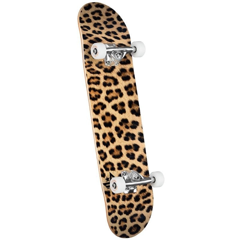 Mini Logo Leopard Fur 7.75" Complete Skateboard