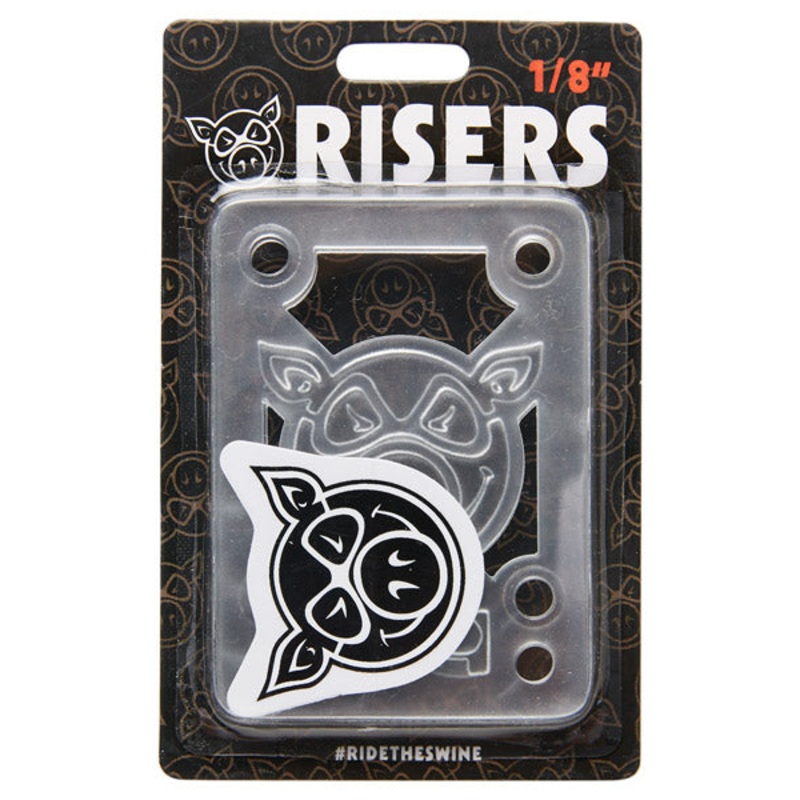 Pig Riser 1/8 3mm Clear
