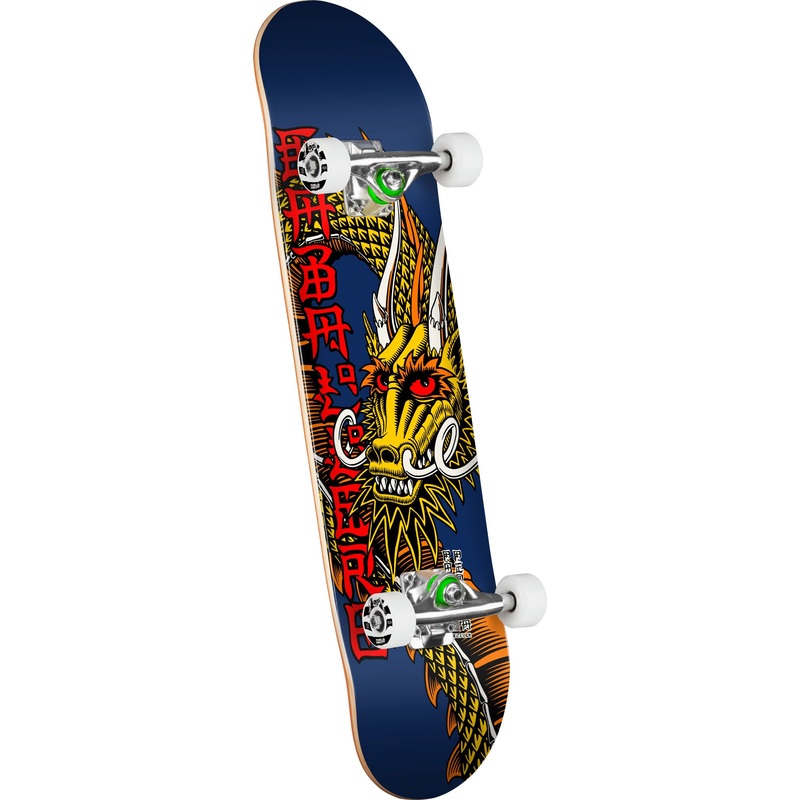 Powell Peralta Cab Ban This Navy 7.5" Complete Skateboard