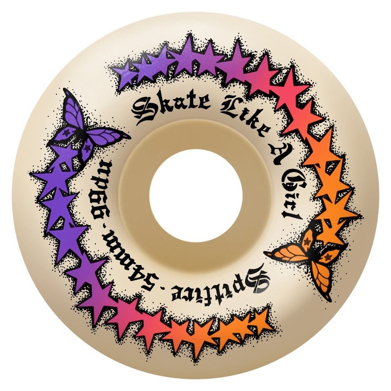 Spitfire Formula 4 Skate Like A Girl Radial Full 99a Skateboard Wheels