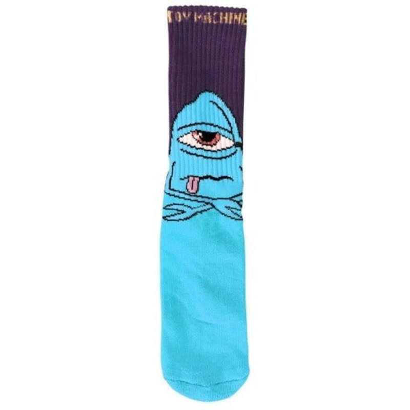 Toy Machine Bored Sect Eye Blue 2 Socks